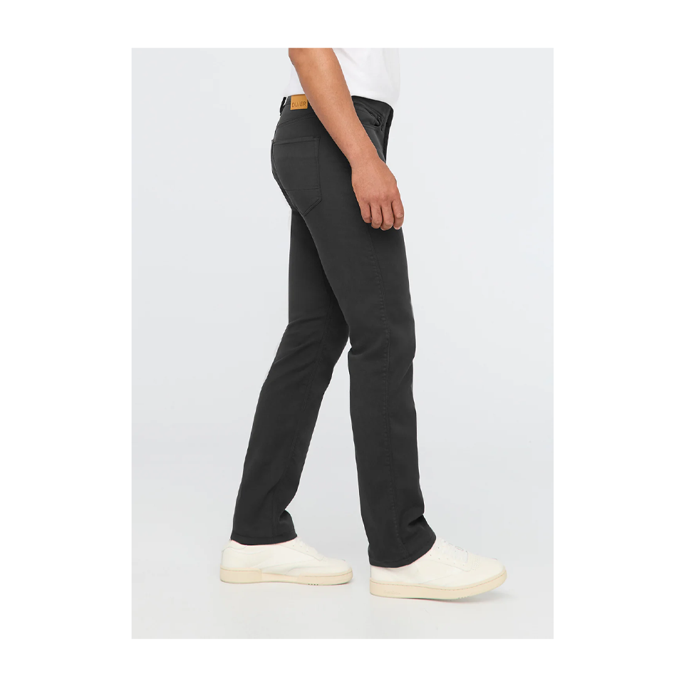 DUER Men's No Sweat Straight Slate Secondary image