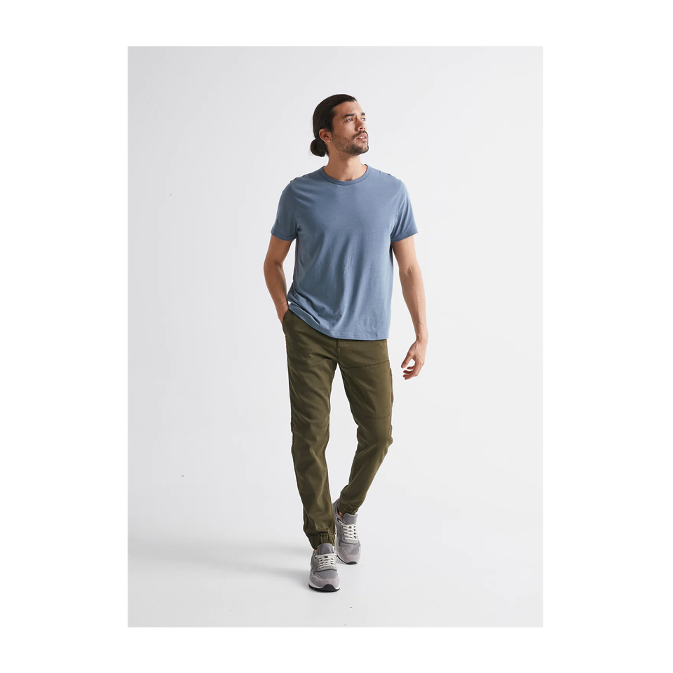 DUER Men's No Sweat Jogger Army Green