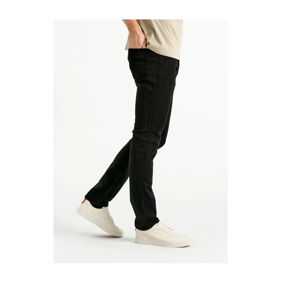 DUER Men's No Sweat Slim Taper Black