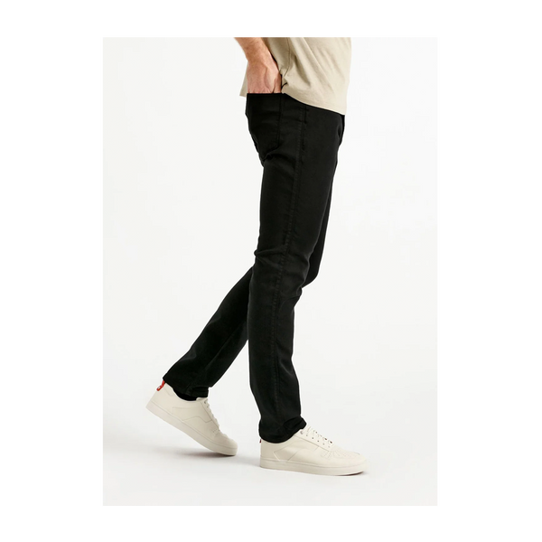 DUER Men's No Sweat Slim Taper Black