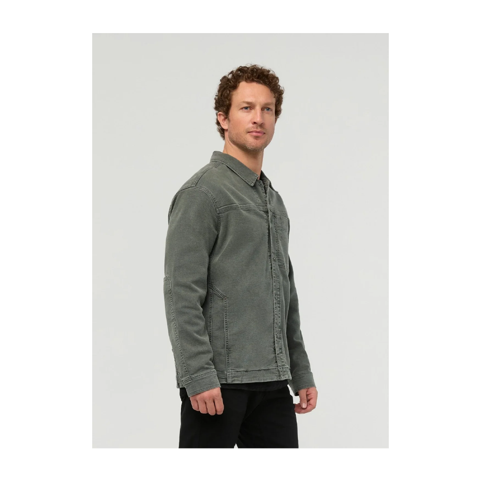 DUER Men's Stretch Canvas Work Jacket Thyme