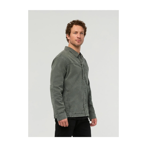 DUER Men's Stretch Canvas Work Jacket Thyme