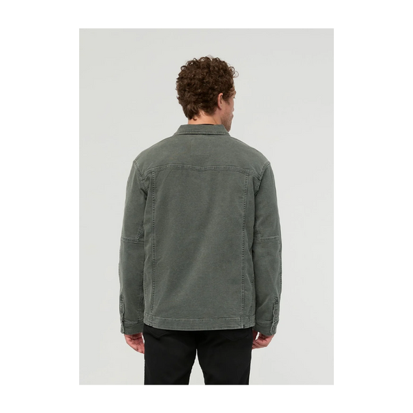 DUER Men's Stretch Canvas Work Jacket Thyme