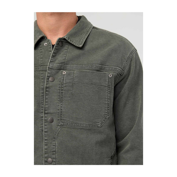 DUER Men's Stretch Canvas Work Jacket Thyme