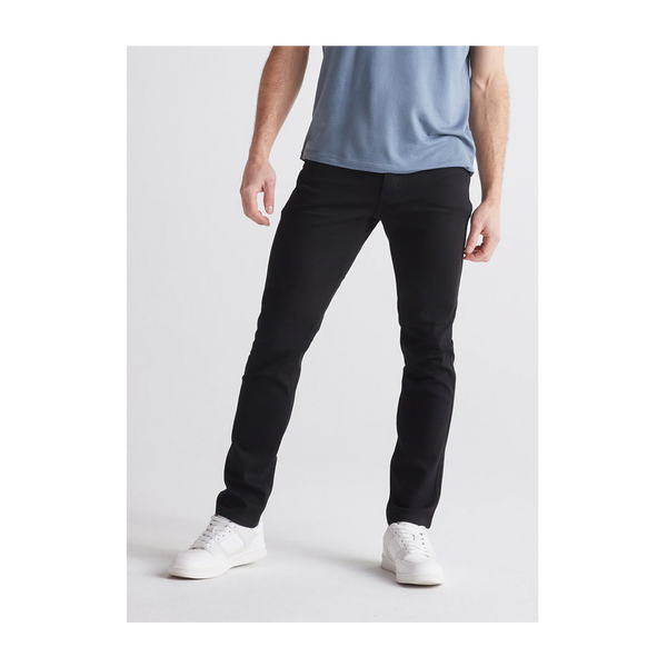 DUER Men's Performance Denim Slim Black