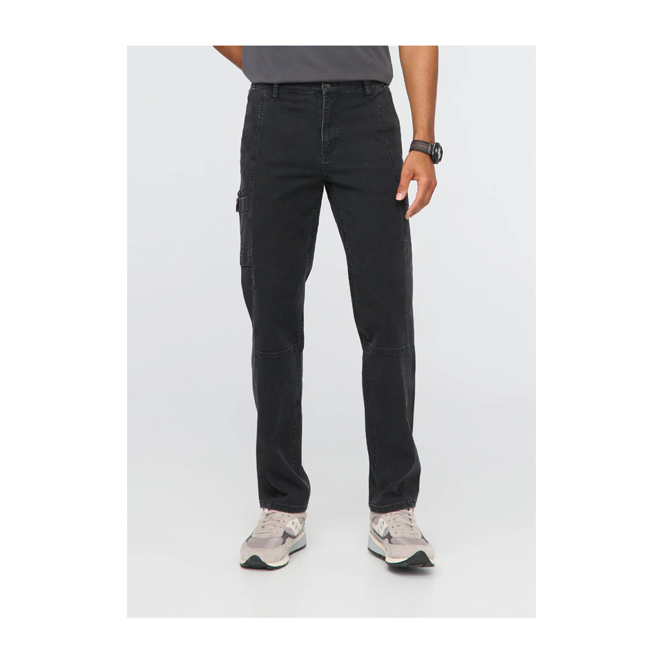 DUER Men's Stretch Canvas 7 Pocket Pant Black Secondary image
