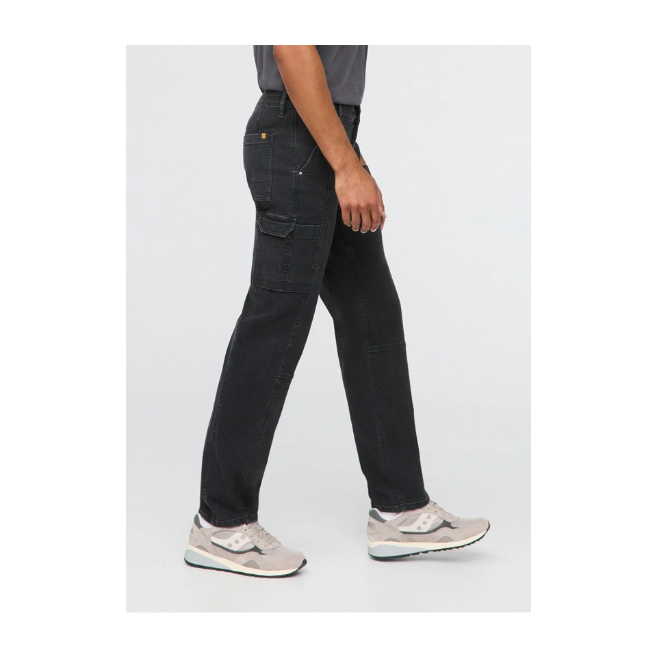 DUER Men's Stretch Canvas 7 Pocket Pant Black