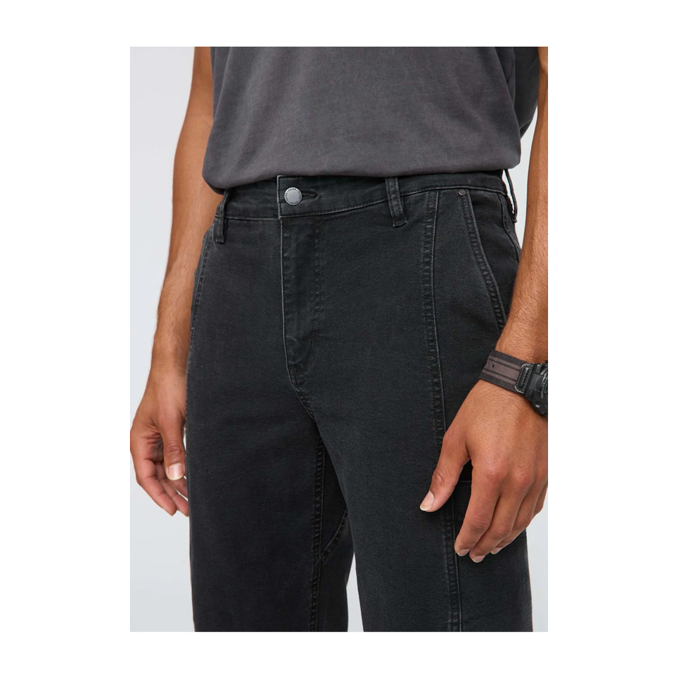 DUER Men's Stretch Canvas 7 Pocket Pant Black