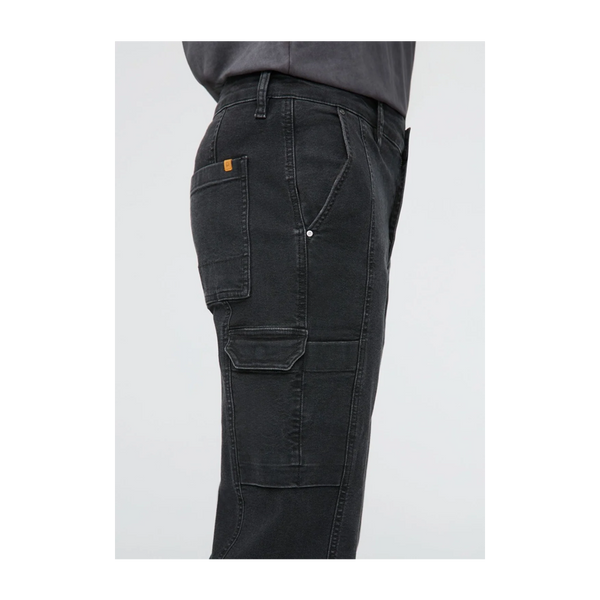 DUER Men's Stretch Canvas 7 Pocket Pant Black
