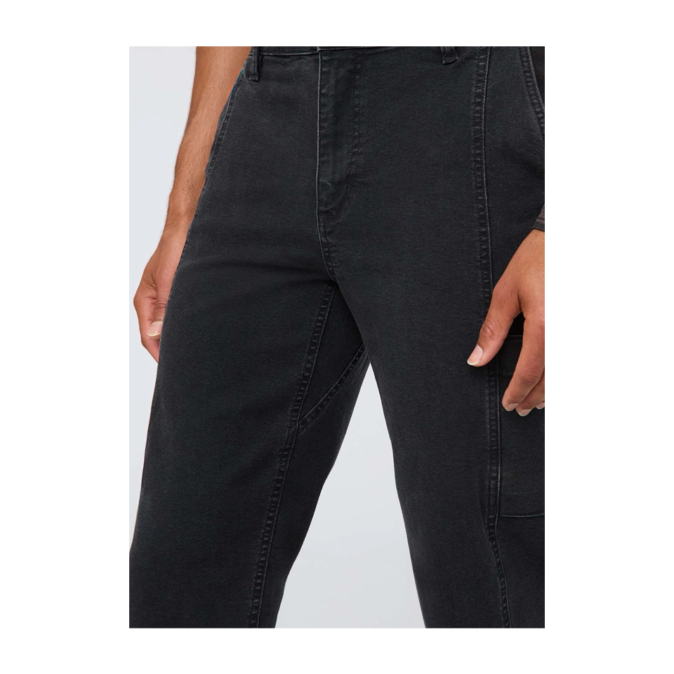 DUER Men's Stretch Canvas 7 Pocket Pant Black