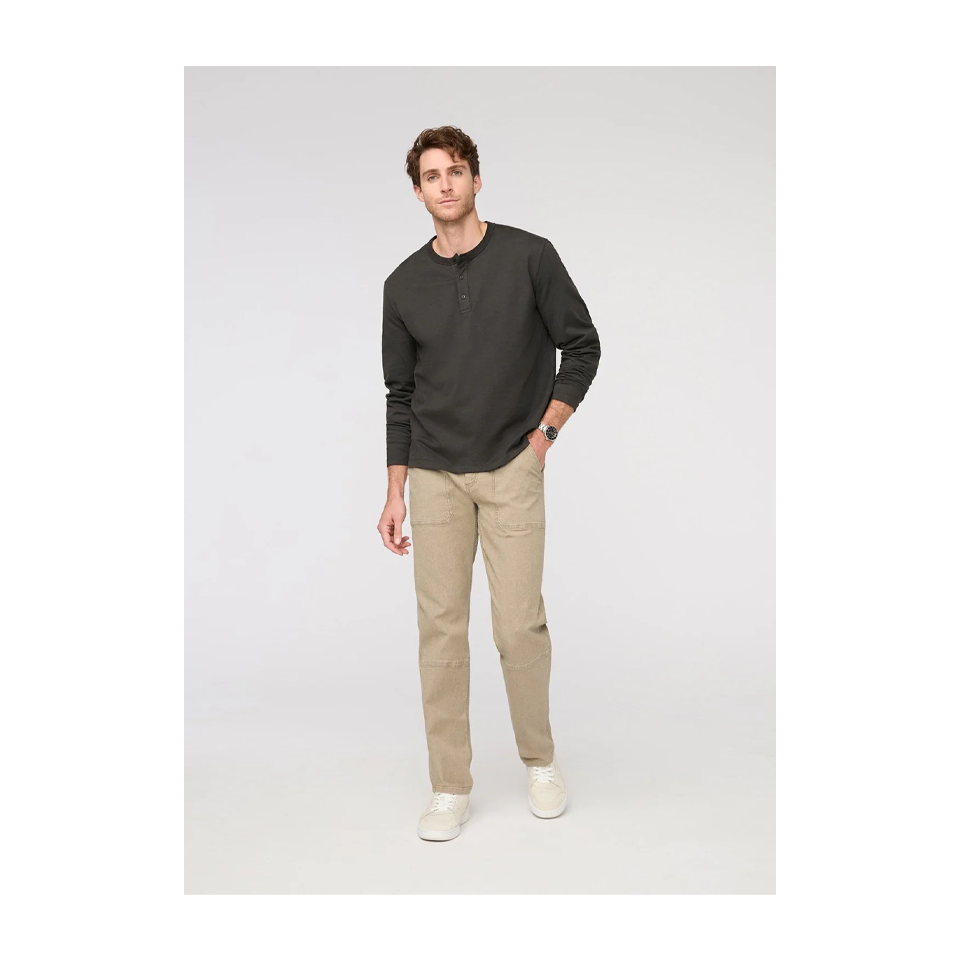 DUER Men's Stretch Canvas Utility Pant Tan