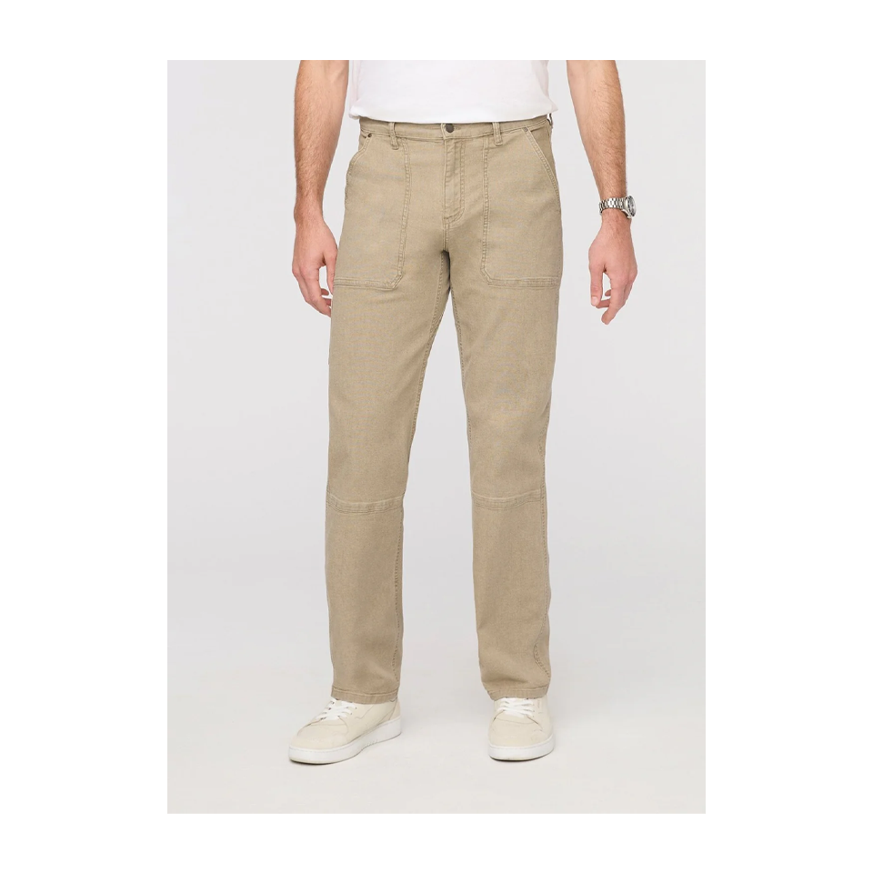 DUER Men's Stretch Canvas Utility Pant Tan Secondary image