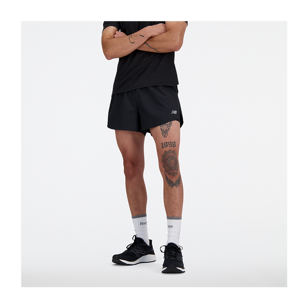 New Balance Men's RC Split Short 3" Black