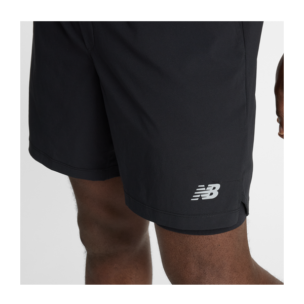 New Balance Men's AC Lined Short 7" Black