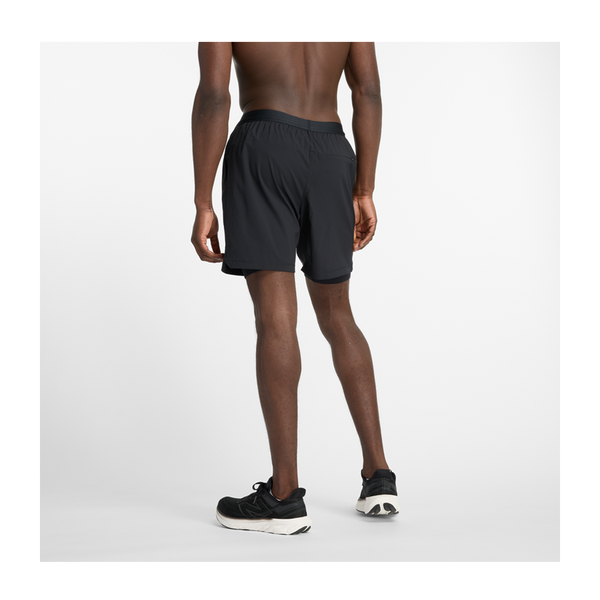 New Balance Men's AC Lined Short 7" Black