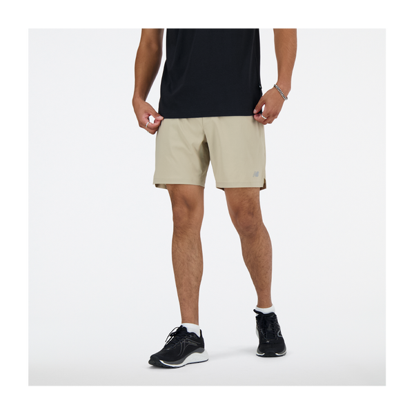 New Balance Men's AC Lined Short 7" Stoneware