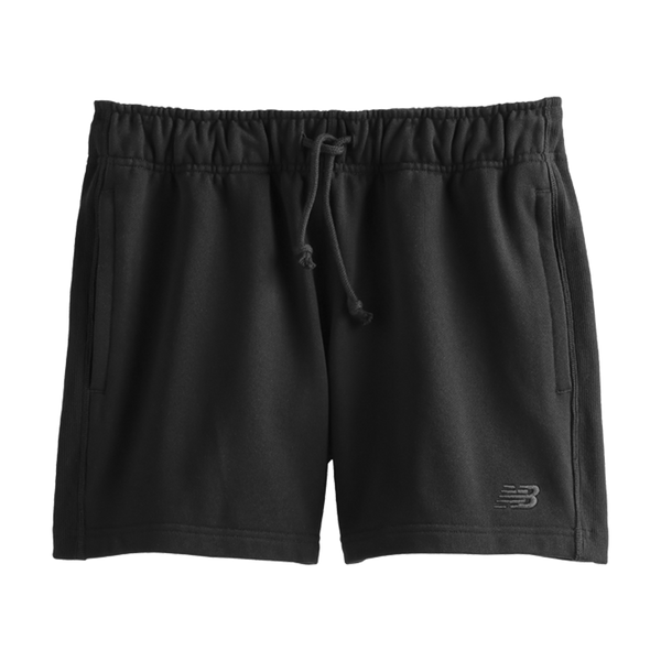 New Balance Men's Athletics French Terry Short 5" Black
