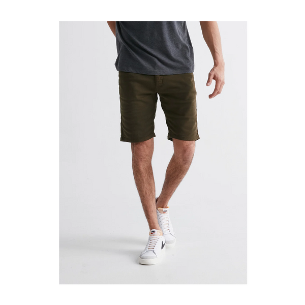 DUER Men's No Sweat Short Slim Army Green