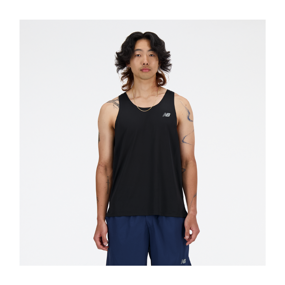 New Balance Men s Sport Essentials Singlet Black S