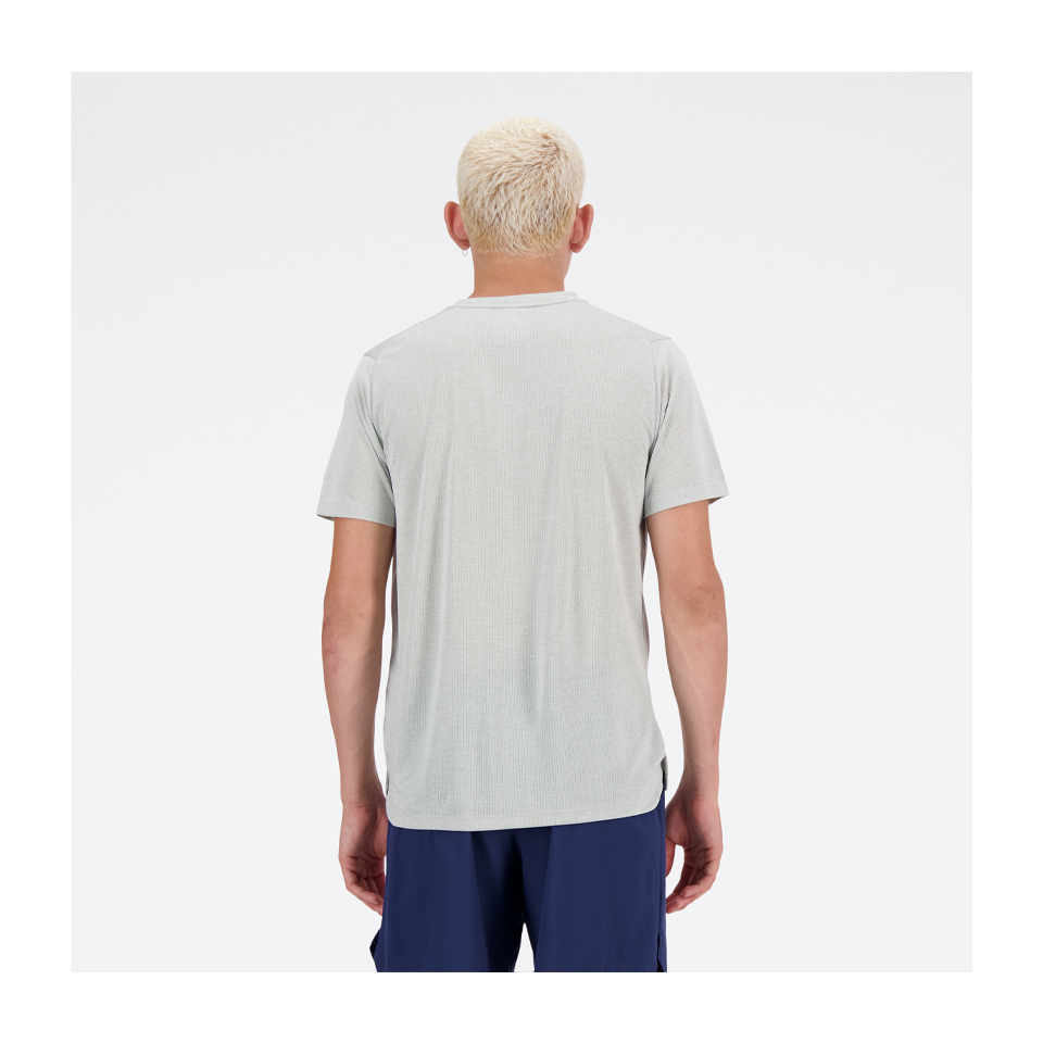 New Balance Men's RC Essential T-Shirt Athletic Grey