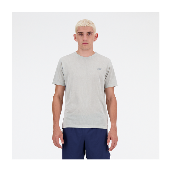 New Balance Men's RC Essential T-Shirt Athletic Grey