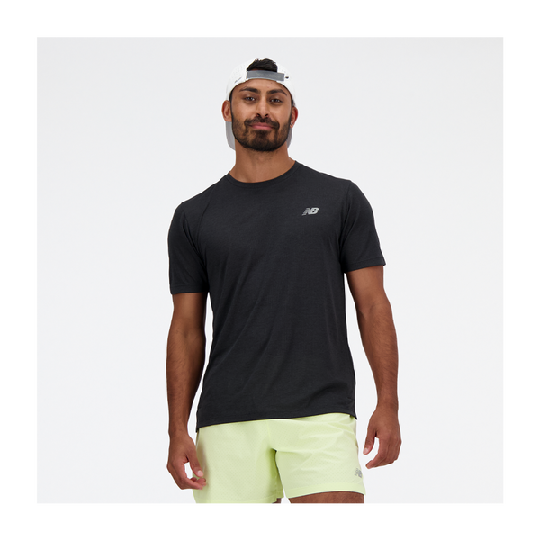 New Balance Men's Athletics T-Shirt Black