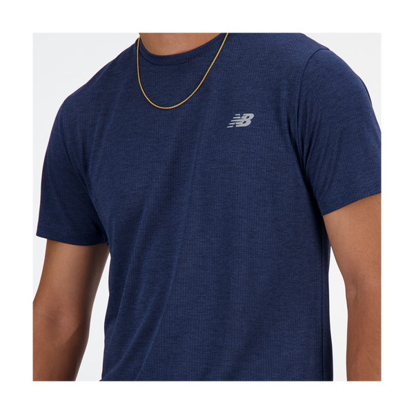 New Balance Men's RC Essential T-Shirt Blue