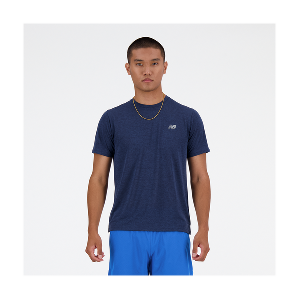 New Balance Men's RC Essential T-Shirt Blue