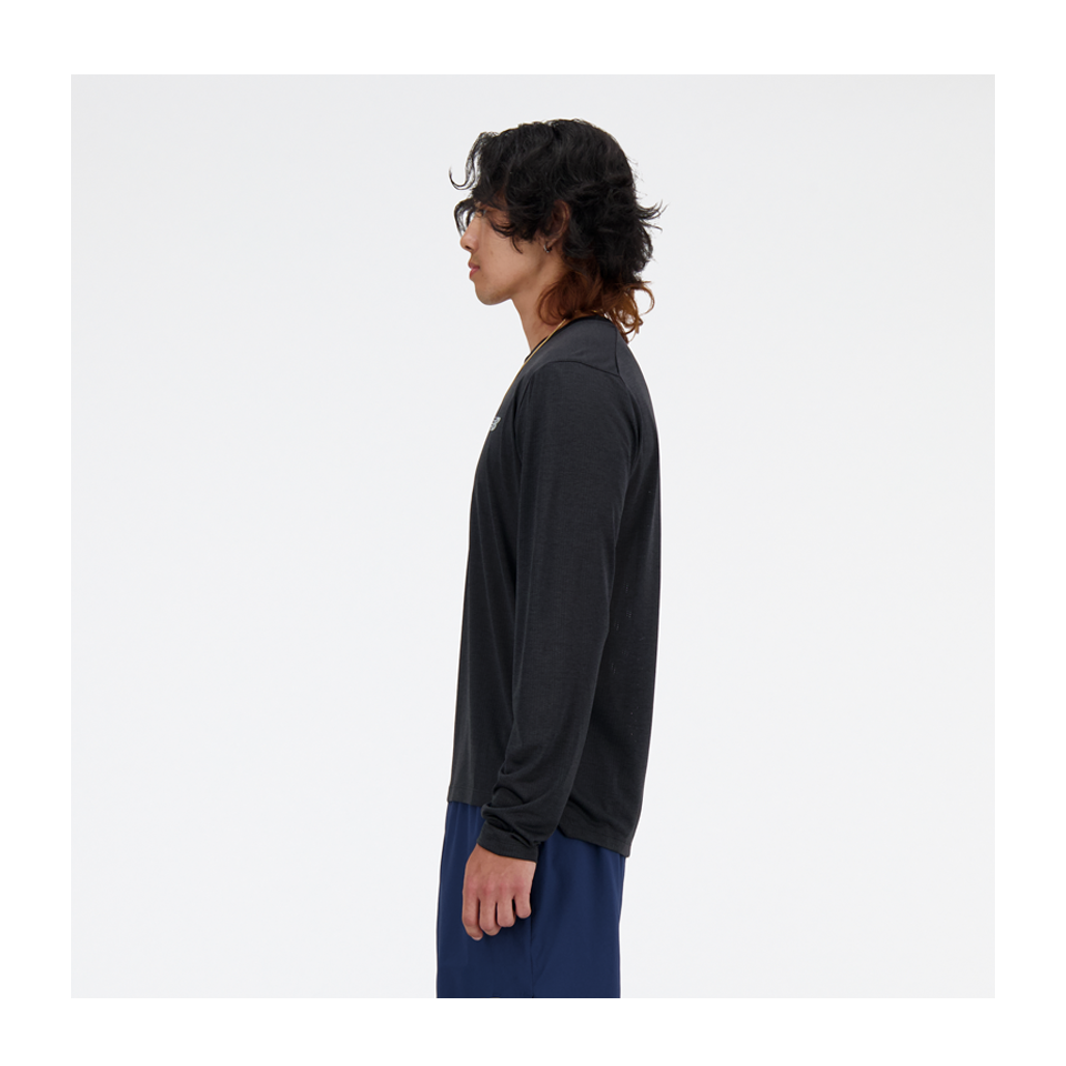 New Balance Men's Athletics Long Sleeve Black