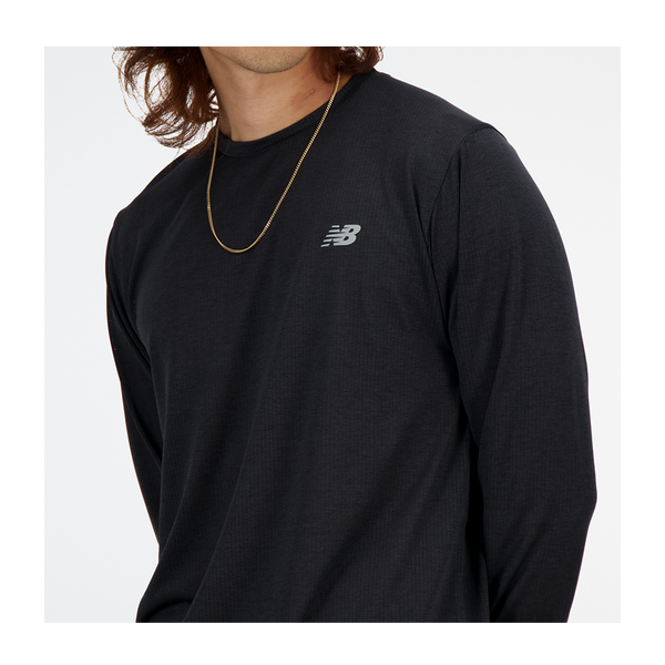 New Balance Men's Athletics Long Sleeve Black