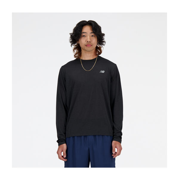 New Balance Men's Athletics Long Sleeve Black