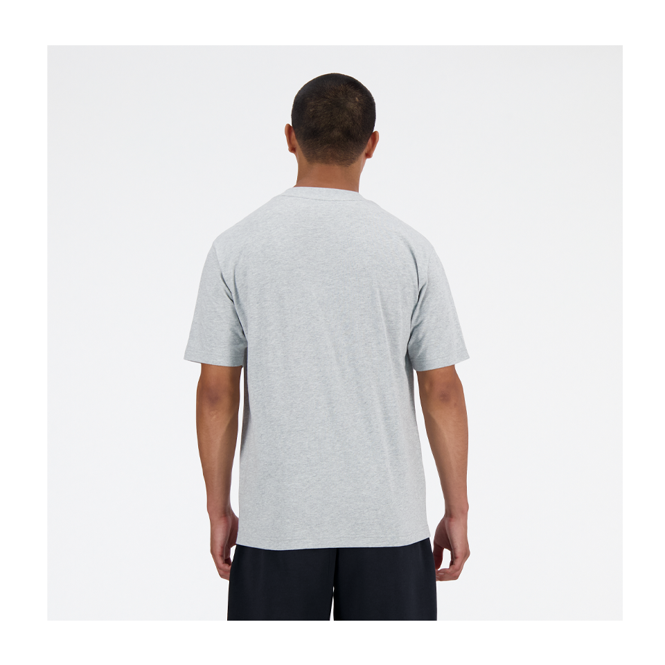 New Balance Men's Sport Essentials Cotton T-Shirt Athletic Grey