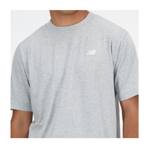 New Balance Men's Sport Essentials Cotton T-Shirt Athletic Grey