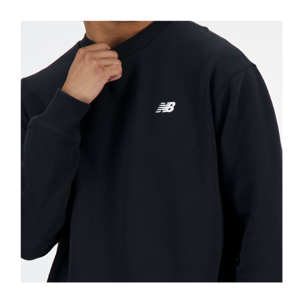 New Balance Men's Sport Essentials Fleece Crew Black