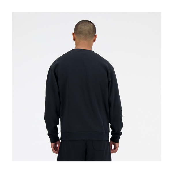 New Balance Men's Sport Essentials Fleece Crew Black