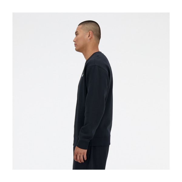 New Balance Men's Sport Essentials Fleece Crew Black