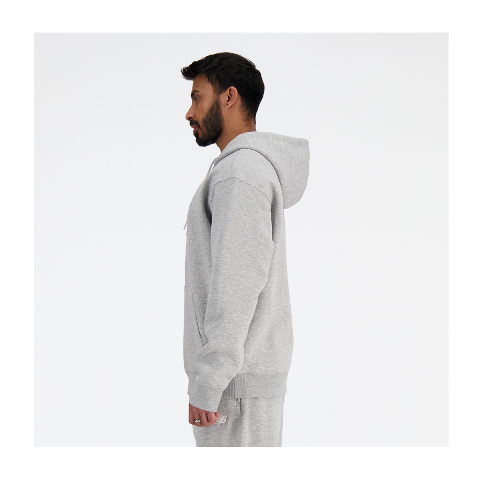 New Balance Men's Sport Essentials Fleece Hoodie Athletic Grey