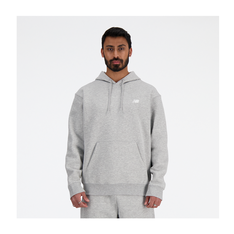 New Balance Men's Sport Essentials Fleece Hoodie Athletic Grey New Balance Men's Sport Essentials Fleece Hoodie Athletic Grey