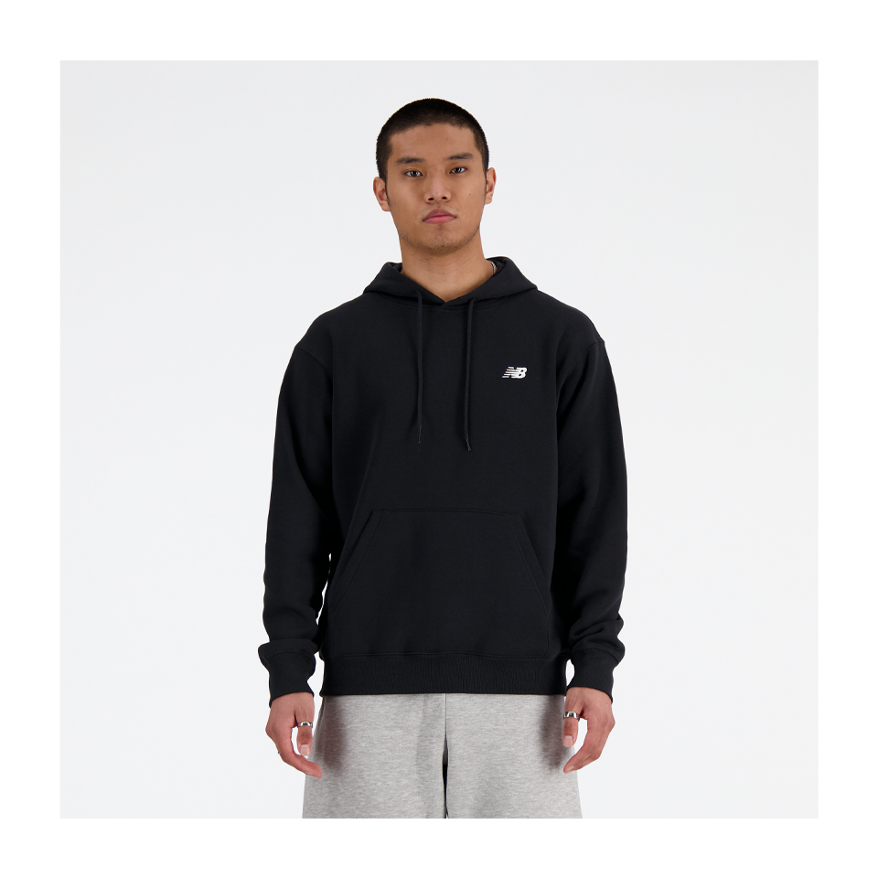 New Balance Mt41511 Sport Essentials Fleece Hoodie Black M