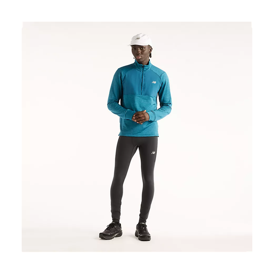 New Balance Men's RC Essential Heat Grid 1/2 Zip Streamsong