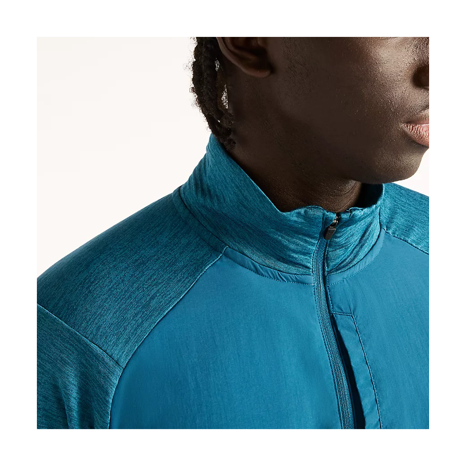New Balance Men's RC Essential Heat Grid 1/2 Zip Streamsong