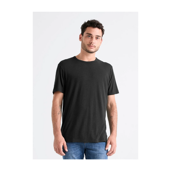 DUER Men's PurePima Only Tee Black