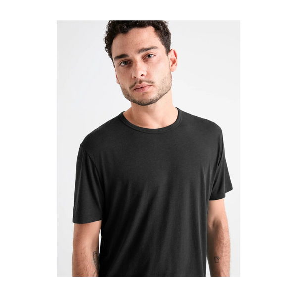 DUER Men's PurePima Only Tee Black