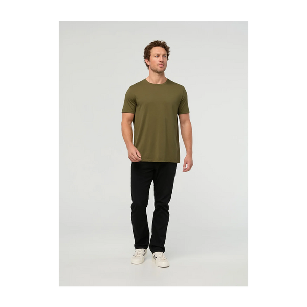 DUER Men's PurePima Only Tee Olive