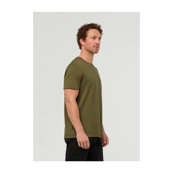 DUER Men's PurePima Only Tee Olive