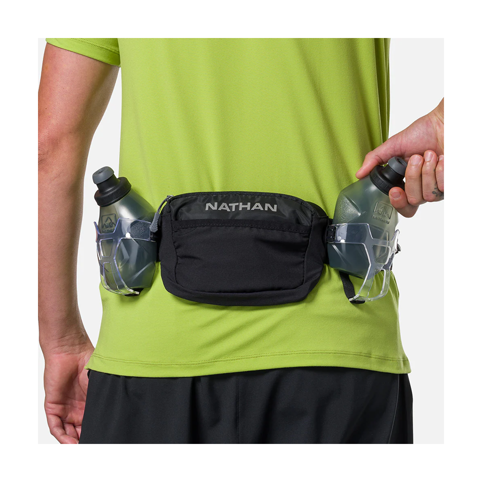 Nathan Trail Mix Plus 3.0 Hydration Belt Black/Reflective Silver