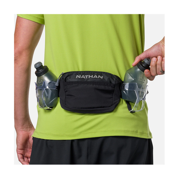Nathan Trail Mix Plus 3.0 Hydration Belt Black/Reflective Silver
