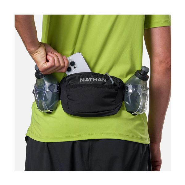 Nathan Trail Mix Plus 3.0 Hydration Belt Black/Reflective Silver