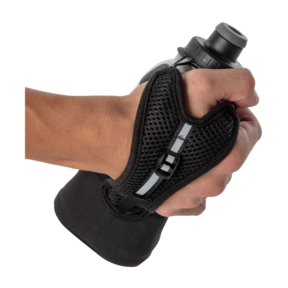 Nathan QuickSqueeze Lite Insulated Handheld 12oz Black/Marine Blue