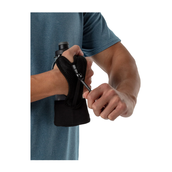 Nathan QuickSqueeze Lite Insulated Handheld 12oz Black/Marine Blue